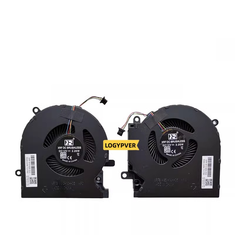 12V CPU GPU Cooling Fan For HP OMEN 15-EK TPN-Q236 Fans Cooler Radiator ...