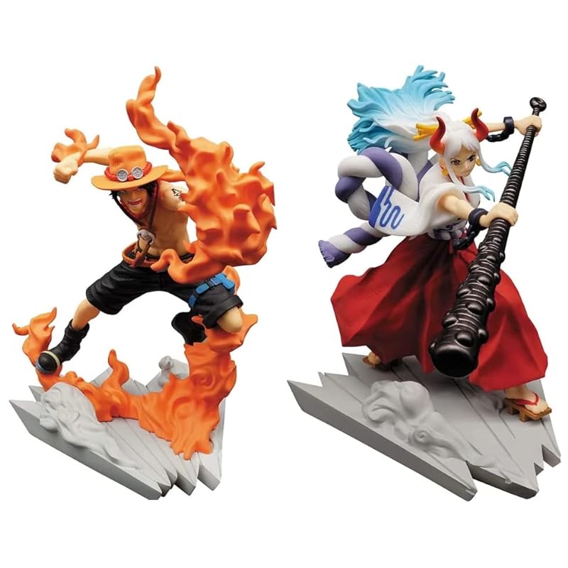 One Piece Senkou Zekkei PORTGAS.D.ACE & YAMATO 2 kinds set Ace Yamato ...