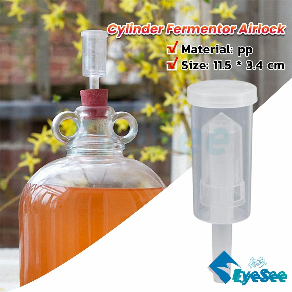 EyeSee Cylinder Fermentor Airlock Air Lock Home Brew Wine Beer