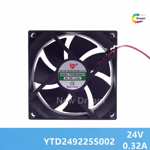 Ventilateur De Refroidissement Pour Poste à Souder - YTD249225S002, 24V 0.32A, 9cm, Neuf