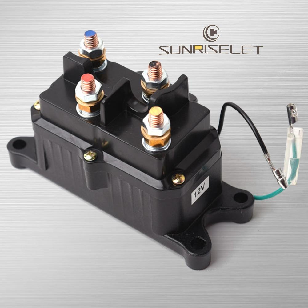 ATV Winch Control Relay 12V 250A Solenoid Contactor 20003000LB Winch