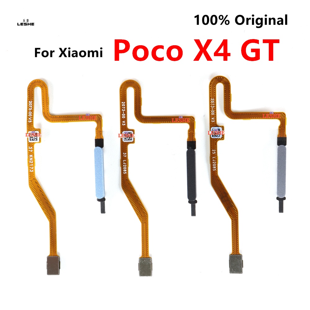 For Xiaomi Poco X4 GT 22041216G Home Button Fingerprint Sensor Flex ...