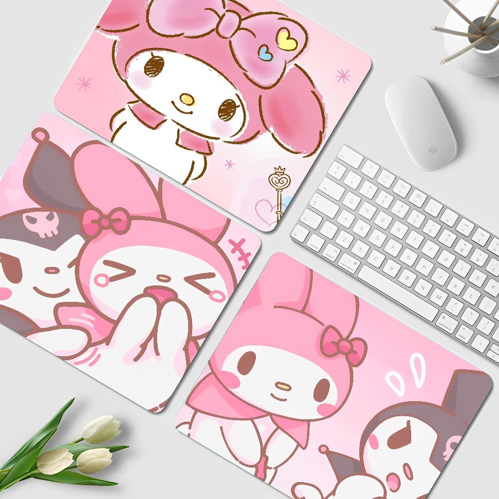 Sanrio Melody Lucu Untuk Mousepad Small Office Computer Desk Mat Table 