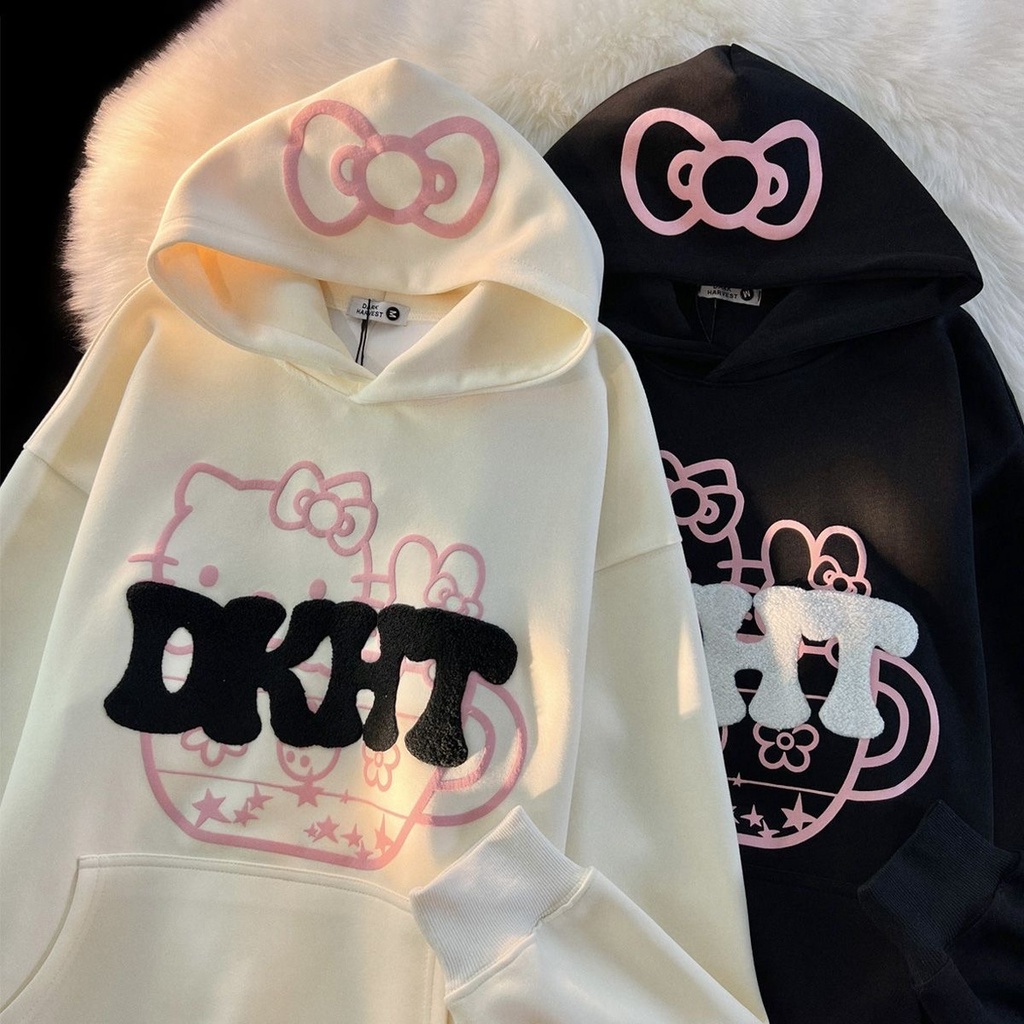 Hello kitty hoodie womens on sale