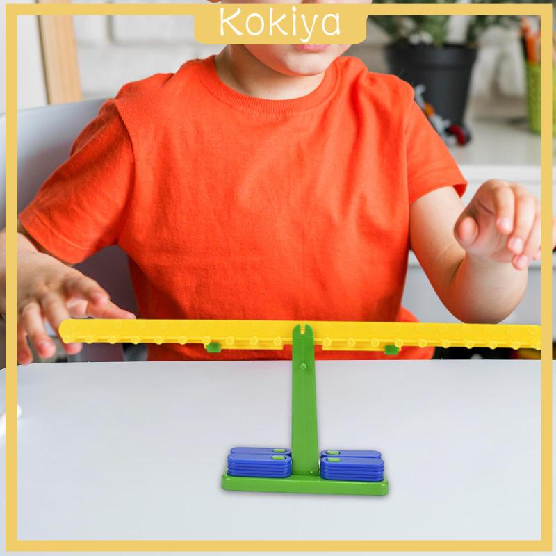 [Kokiya] Kids Balance Scale Mathematics Manipulative Board Game Mini