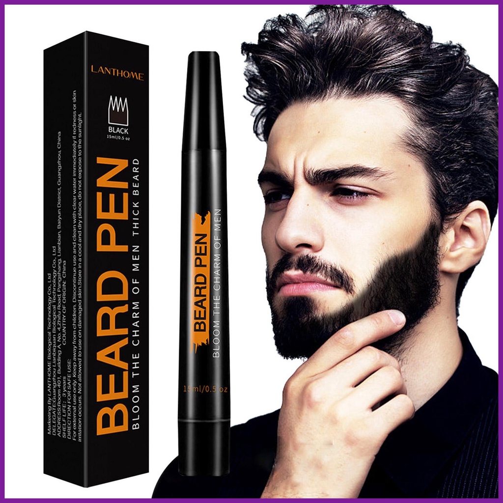 Beard Pencil Long Lasting Water Proof Beard Filling Pen Effective ...