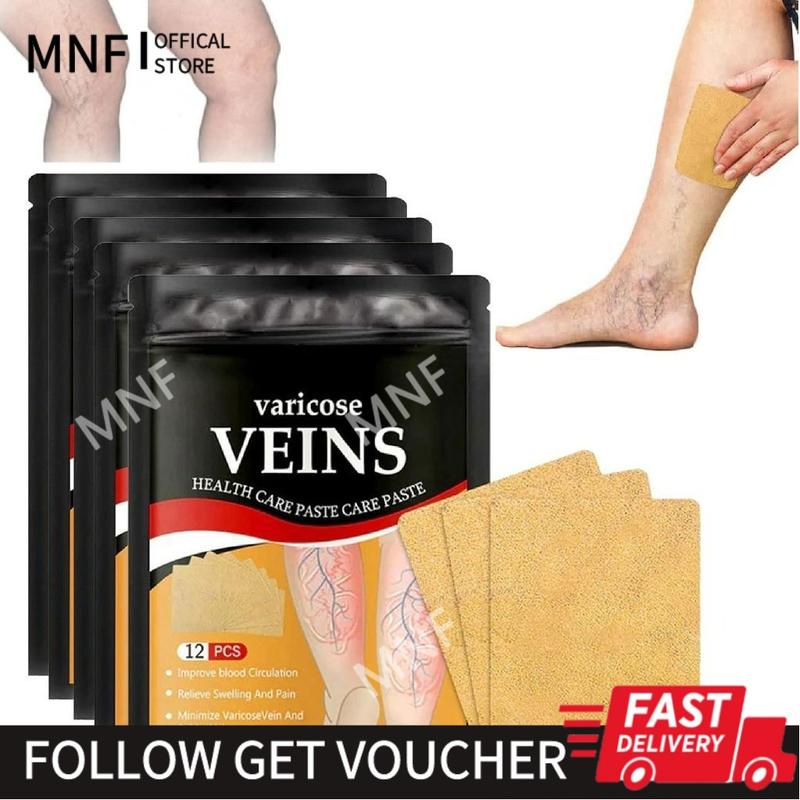 MNF 12PCS/Pack Varicose Veins Patch Varicos Vein Treatment Treatment of