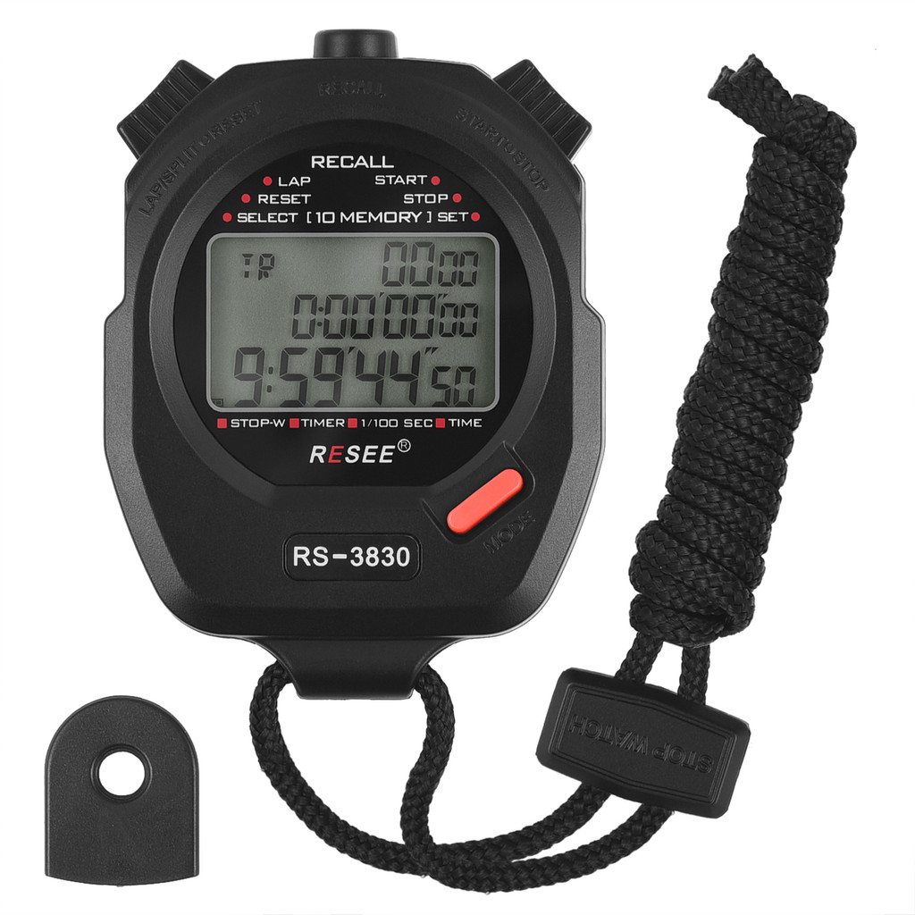 RESEE New] Stopwatch 10 Stopwatch 3 Rows Timer 10 Display Screen [2024 ...
