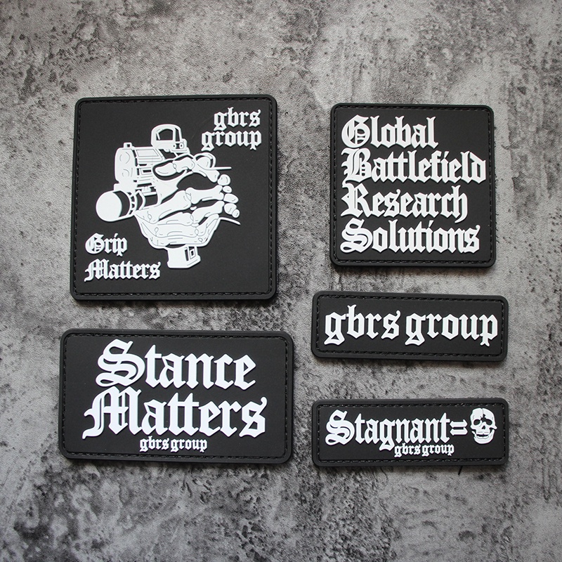 Unique New Design Hot Sale Velcro Patch GBRS Sticker PVC3D PVC Morale ...