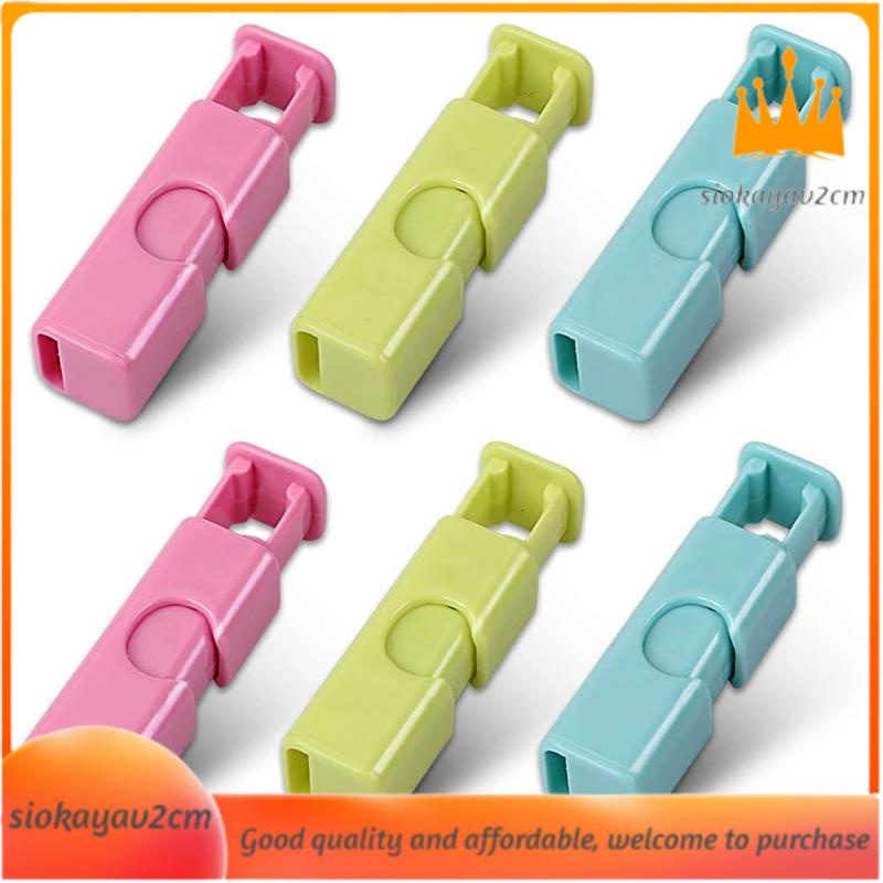 [siokayav2cm]Squeeze Bread Bag Clips, Bag Cinches, Bagel Bag Clips