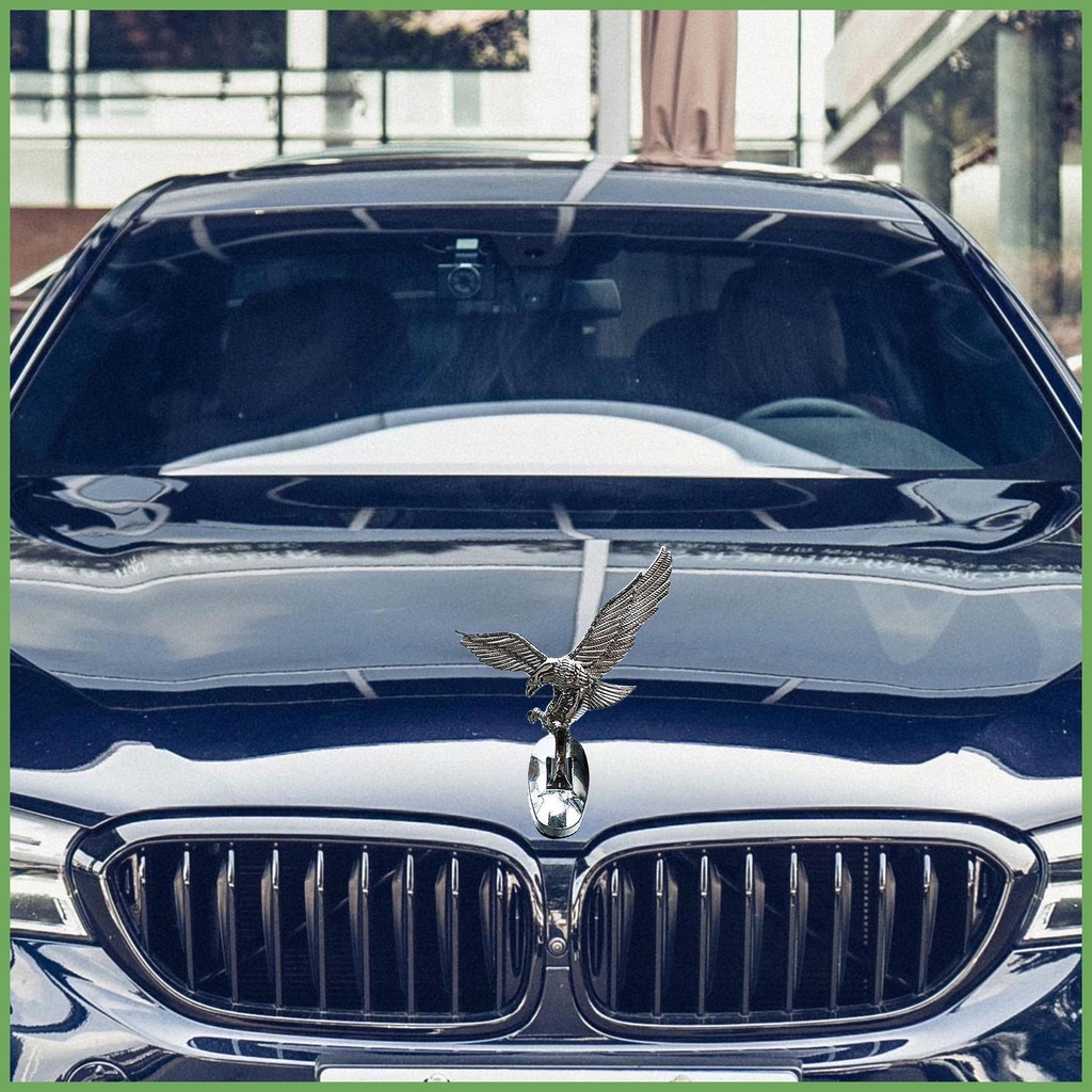 Flying Eagle Hood Ornament Zinc Alloy Car Hood Decal Hood Ornaments 3D