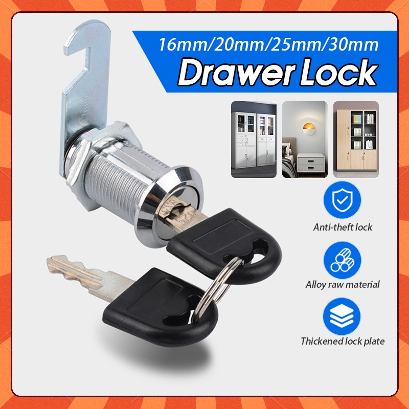 Alloy mailbox Lock Indoor Security Drawer Cam Lock Zinc Alloy Mailbox ...