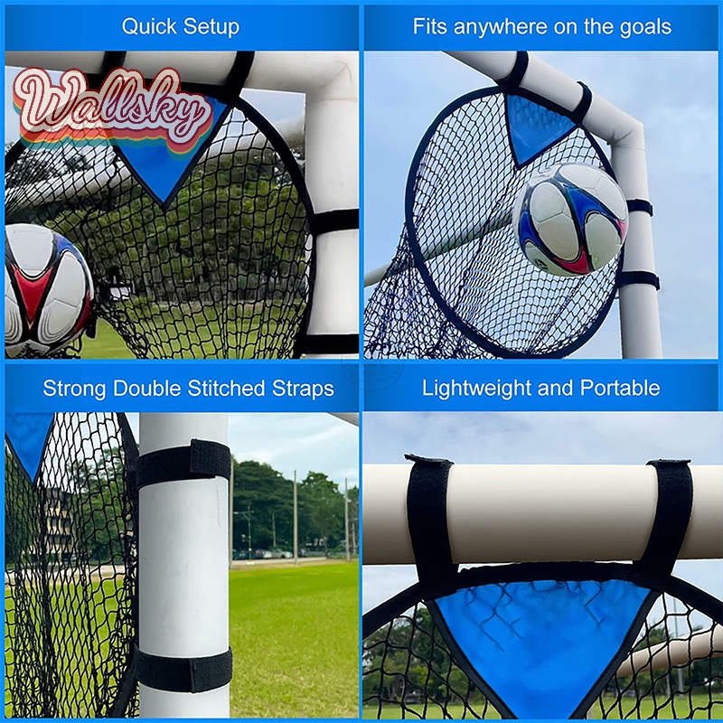 Wallsky> Soccer Target Goal Soccer Ball Target Shoog Soccer Goal Target Nets For Shoog Accuracy