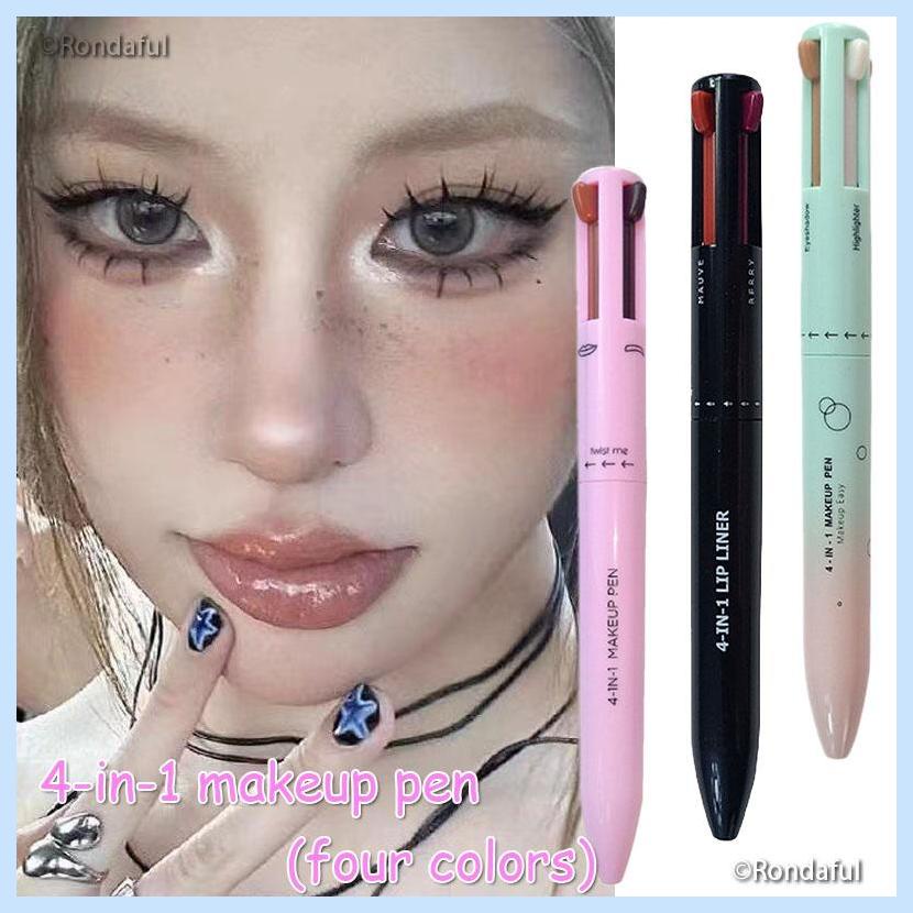 4 in 1 makeup pen 4 in 1 makeup pen four colors 4 colors four in one ...