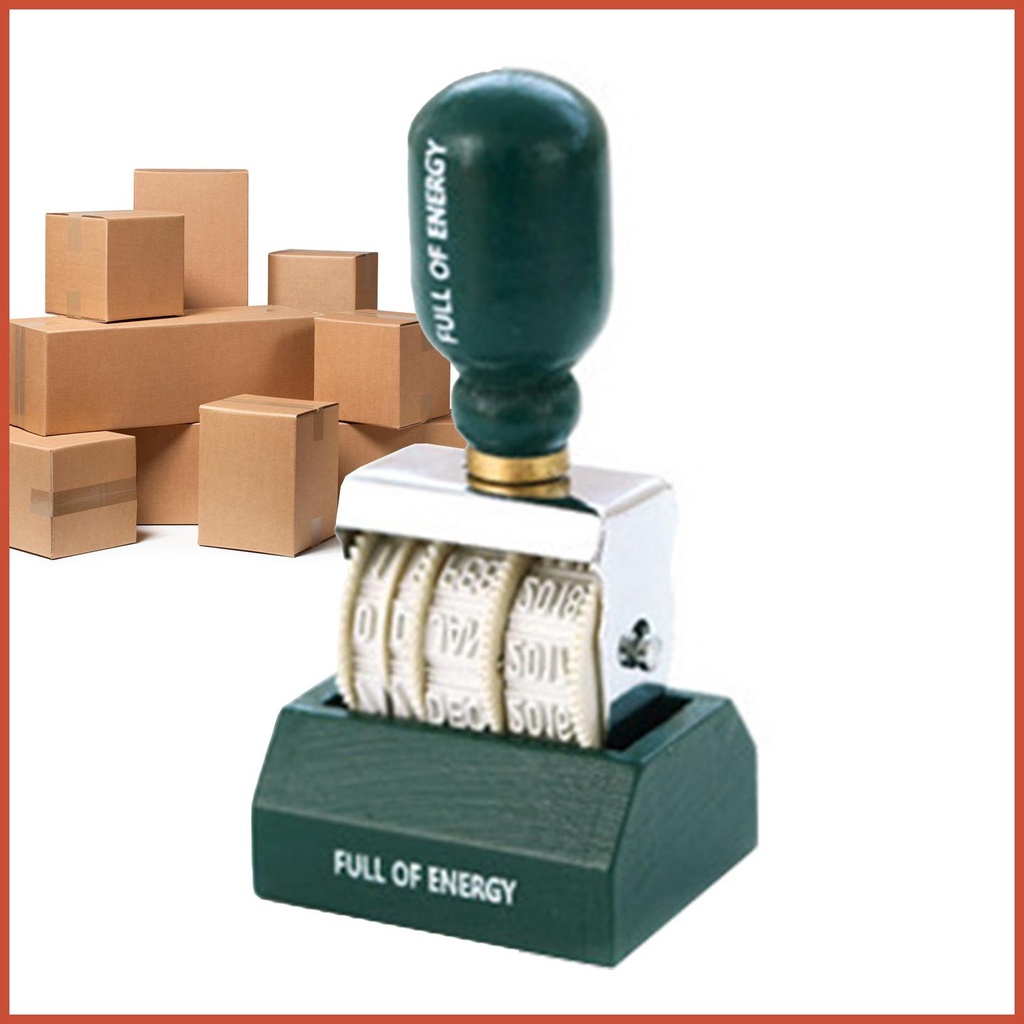 Alphabet Roller Stamp English Letter Imprint Stamps Postmark Handbook