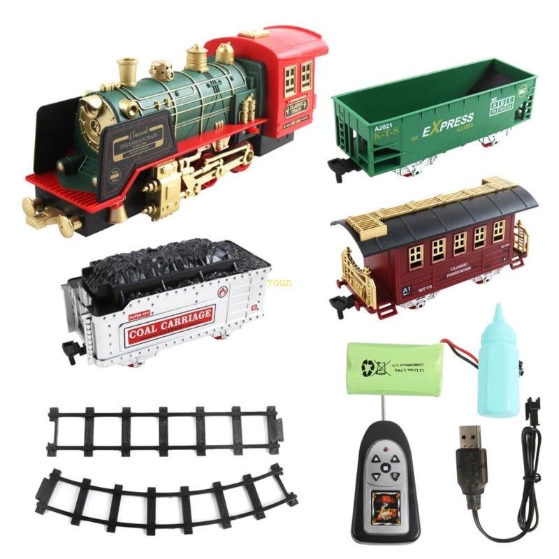 youn Educational Toy Remote Control Train Car with Music and Flashing ...