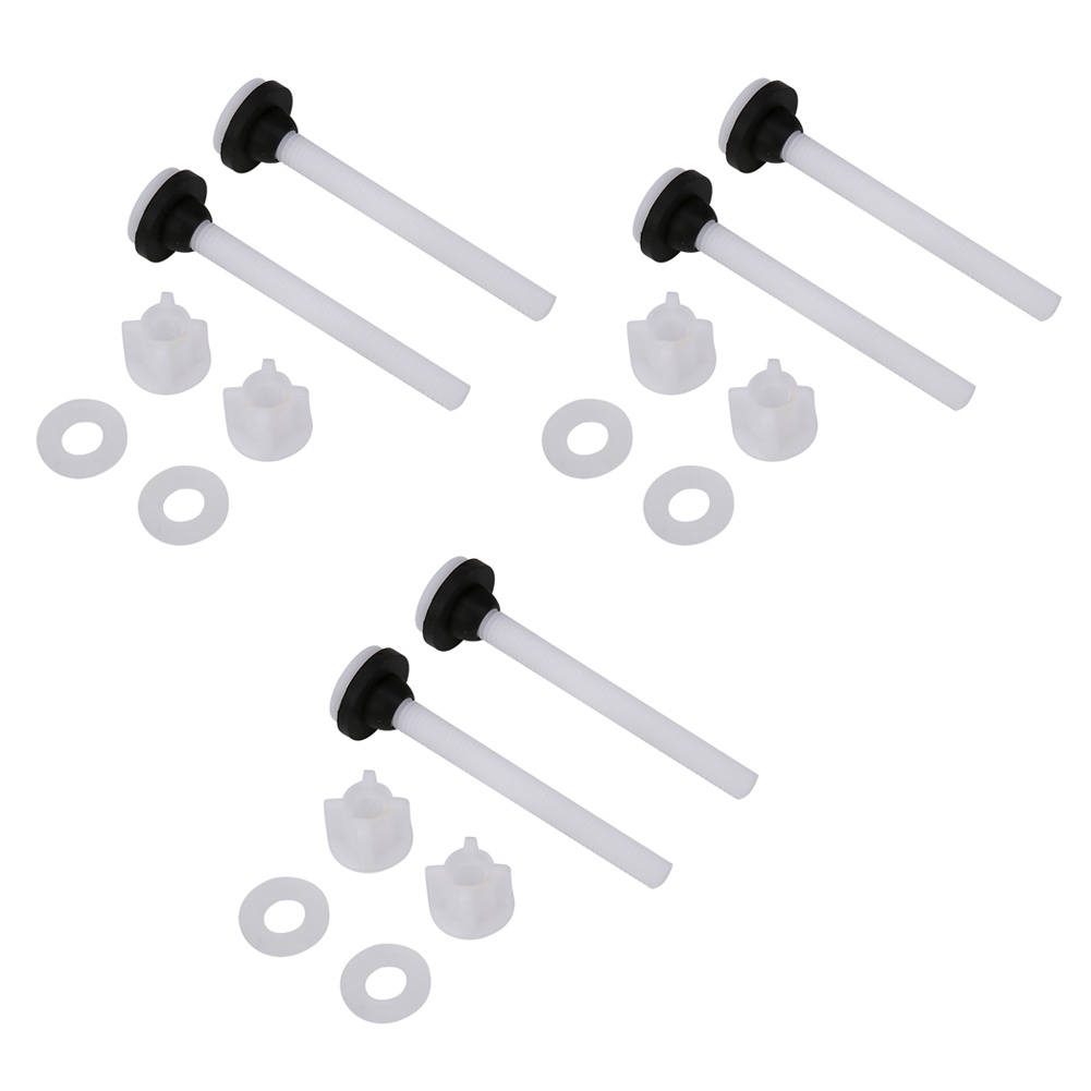 3 Pair Two piece Toilet Water Tank Screw Set Fixings Fitting Accessory ...