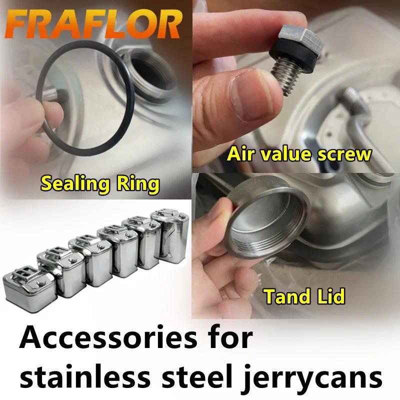 SUS304 Spare Fuel Tank Lid / Sealing Ring / Exhaust Valve Gasket / Air