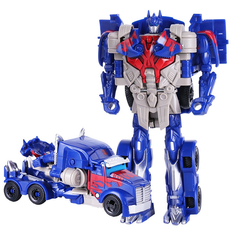 Transformation Robot Kit Toys Models 2 In 1 One Step Model Deformed Car ...