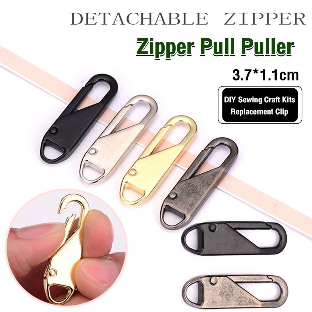 Berliner Zipper Pull Puller End Fit Rope Tag Fashion Metal Zippers DIY ...