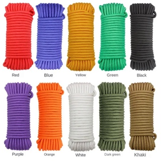 2 Pack 20m Feet Soft Cotton Rope,Bondage Rope All Purpose Soft Rope Twisted  Cotton Knot Tying Rope Durable Twisted Cord Black Rope Cotton Rope Cord