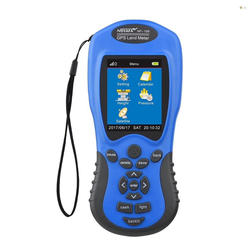 [Ready Stock] NOYAFA NF-198 GPS Land Meter Handheld Digital LCD ...