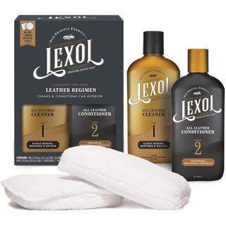 Lexol Leather Conditioner and Leather Cleaner Kit 8 oz Bottles | Shopee ...