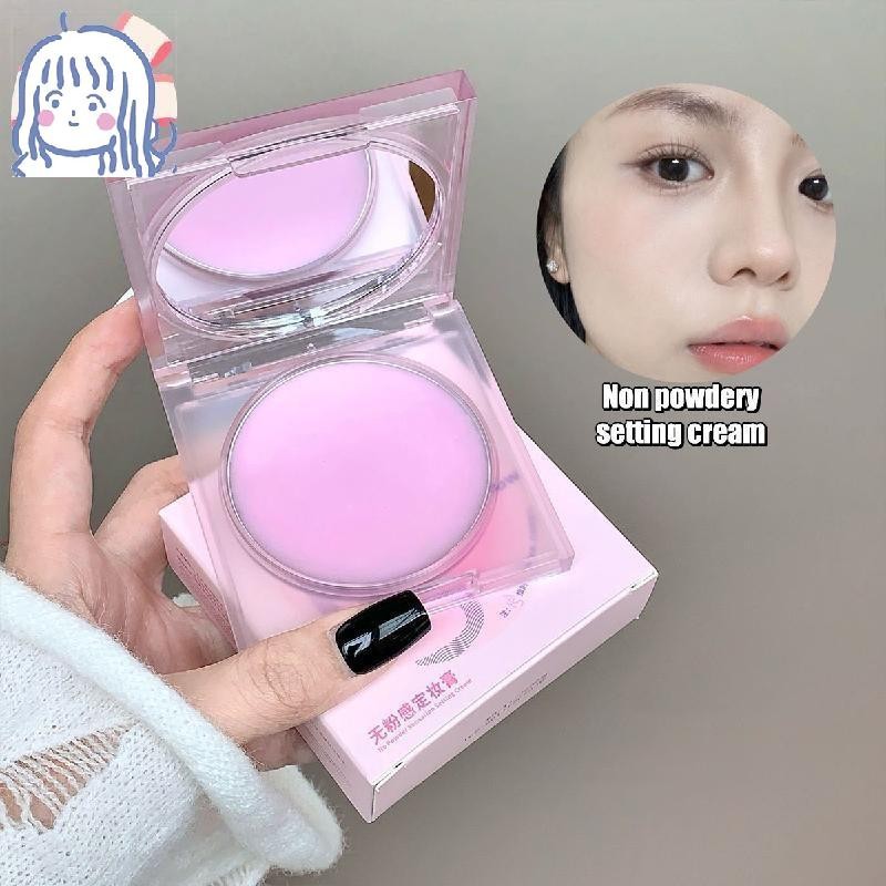 Non-powder Setting Cream Face Makeup Oil-control Full Coverage Matte ...