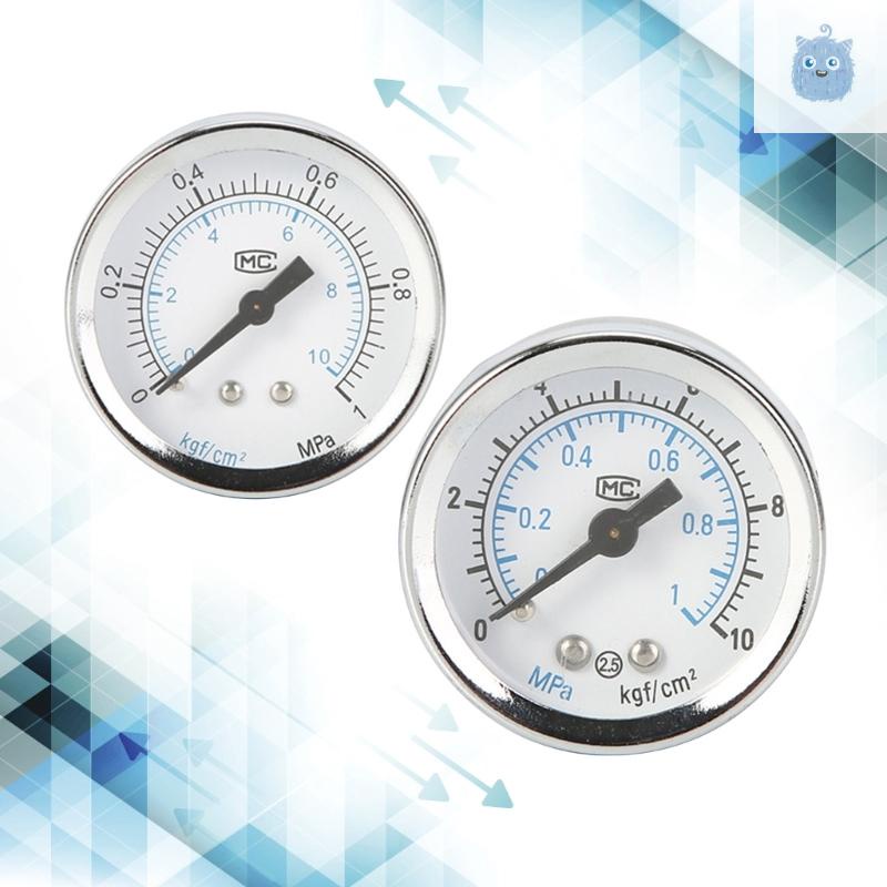 mm Utility Pressure Gauge Industrial Double Scale Pressure Gauge