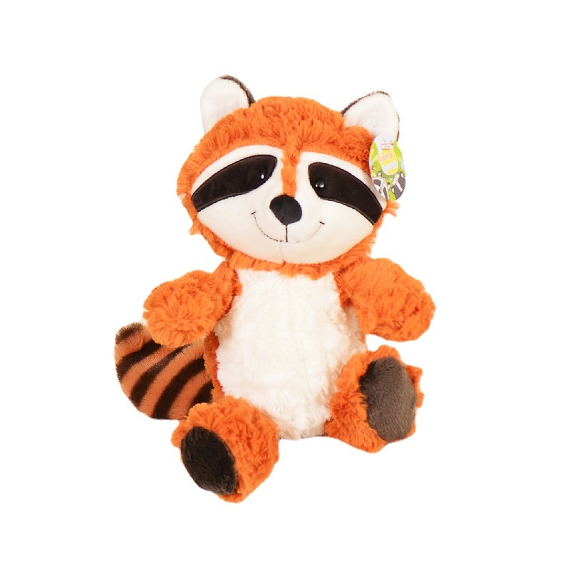 Cute raccoon doll super cute pillow hug bear bed plush toy girl animal ...