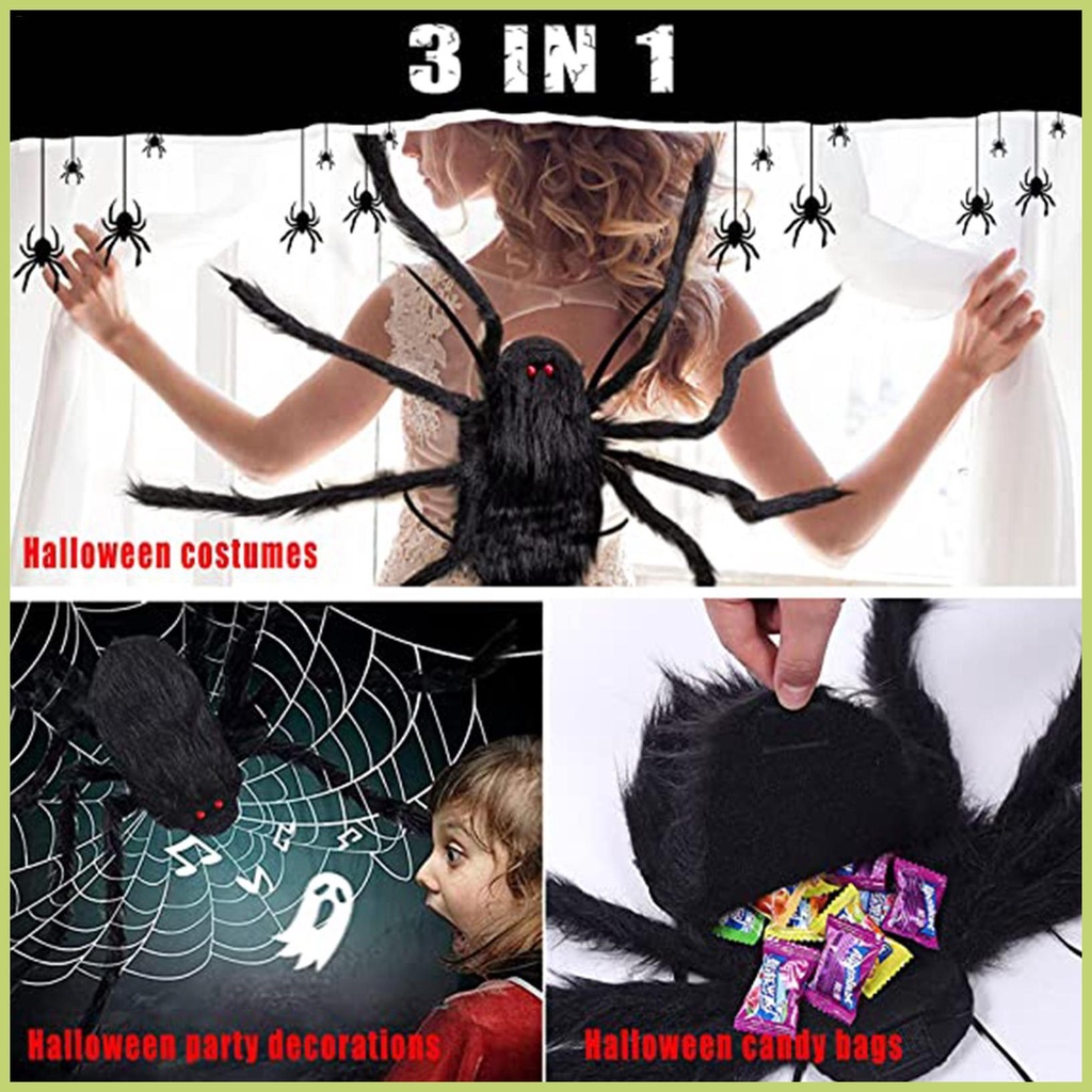 Giant Spider Costume For Halloween Halloween Spider Costume Candy Bag 