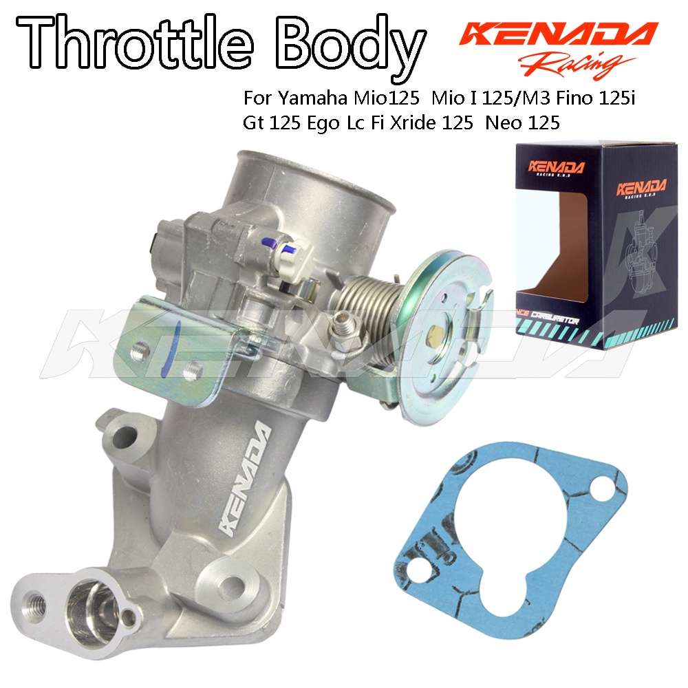 KENADA Throttle Body Racing Yamaha MIO125 MIO I 125/M3 28MM 30MM 32MM ...