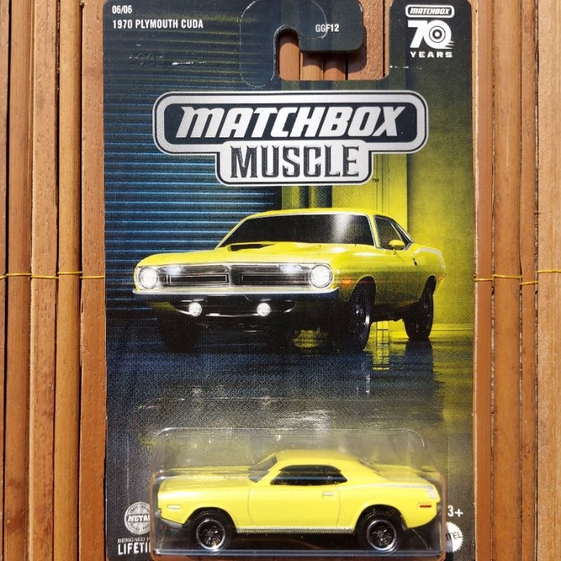 Matchbox MUSCLE SERIES SET 6pcs 70th YEARS ANNIVERSARY - 2019 1965 FORD ...