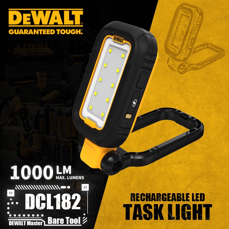 DEWALT DCL182 Rechargeable LED Task Light Shopee Philippines