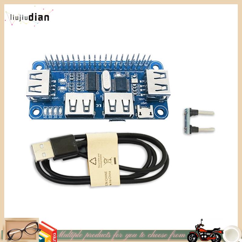 【liujiudian】4 Ports USB HUB HAT USB HUB Extension Board Kit Replacement