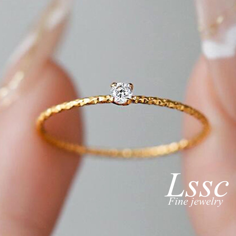 Cauliflower drill Ring for Women Singsing Gold Rings Accessories ...