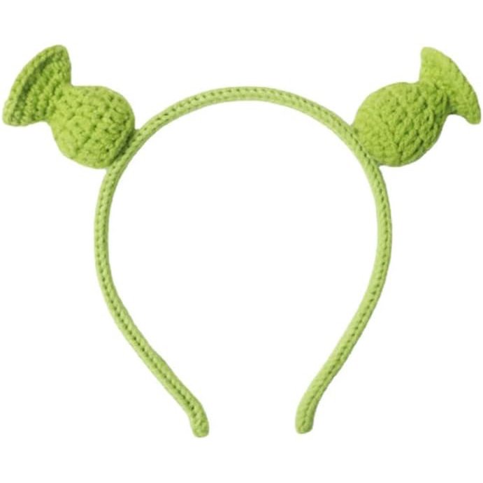 Shrek Ears Headband,Cute Decorative Hair Hoop,Headwear with Ears ...