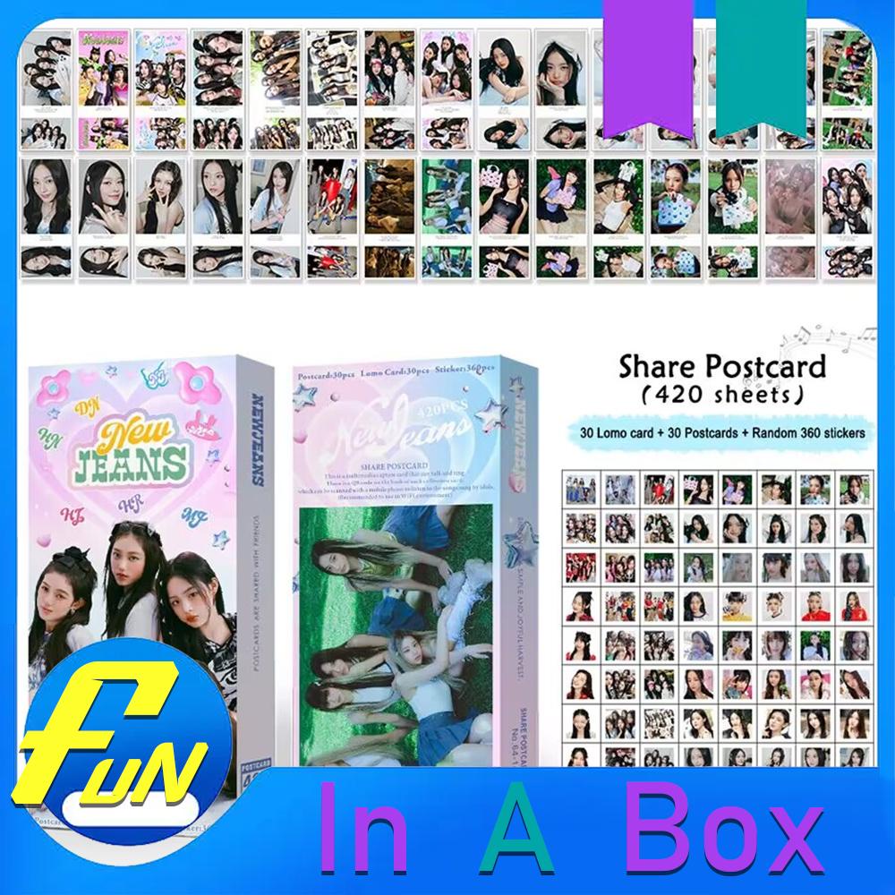 Kpop 420pcs Postcard Photocards Lomo Cards small card album Postcard Shopee Philippines