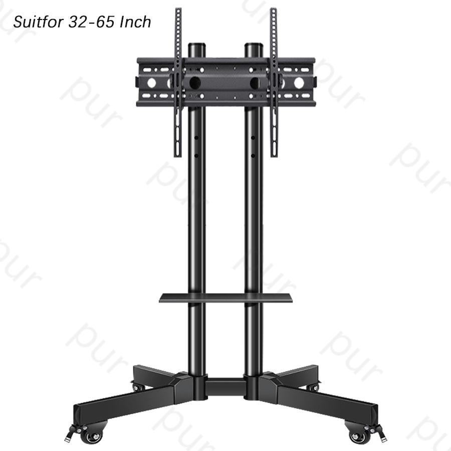 3265 Inch TV Stand with Bracket Free Standing Adjustable Universal