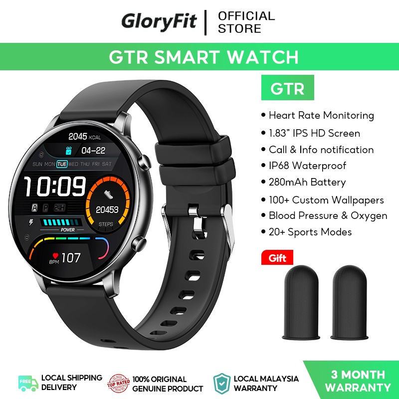 GloryFit GTR Smart Watch Bluetooth Call Watch (1.39