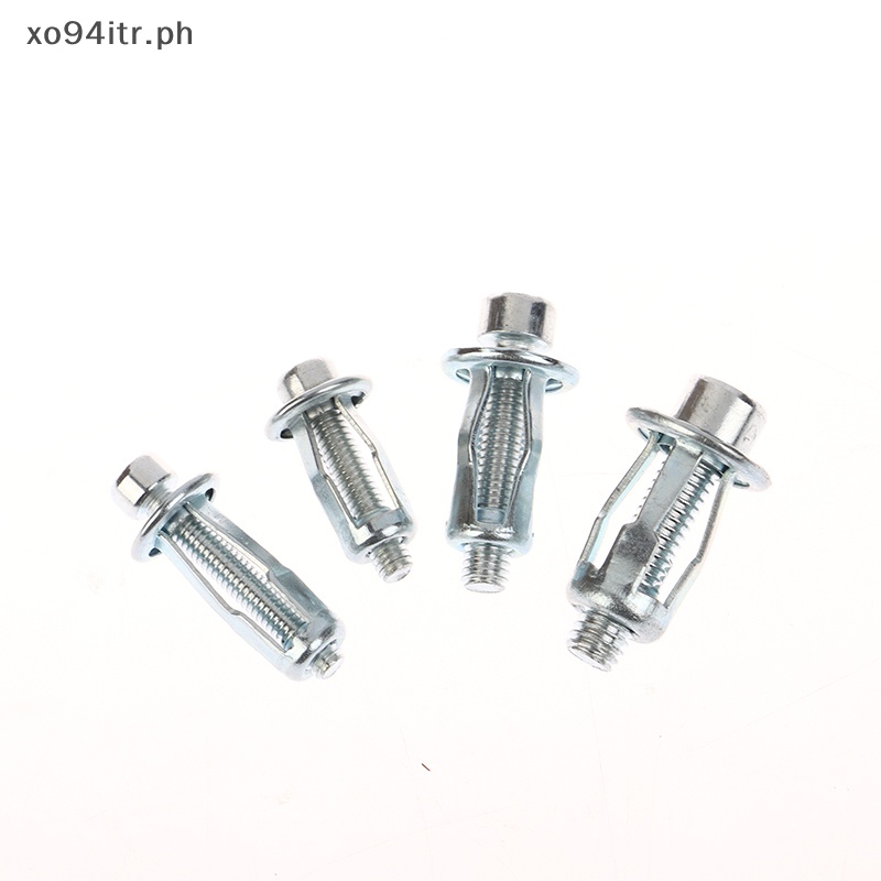 XOITR 10pcs Metal Petal Shape Rivet Nut Screw Bolt Set Hexagon Screws