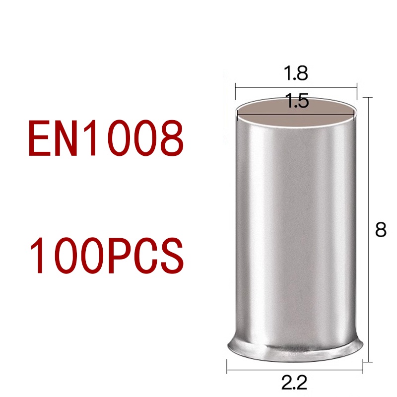 EN And GT Wire Connector TerminalCopper Wire Butt Joint Connecting Pipe ...