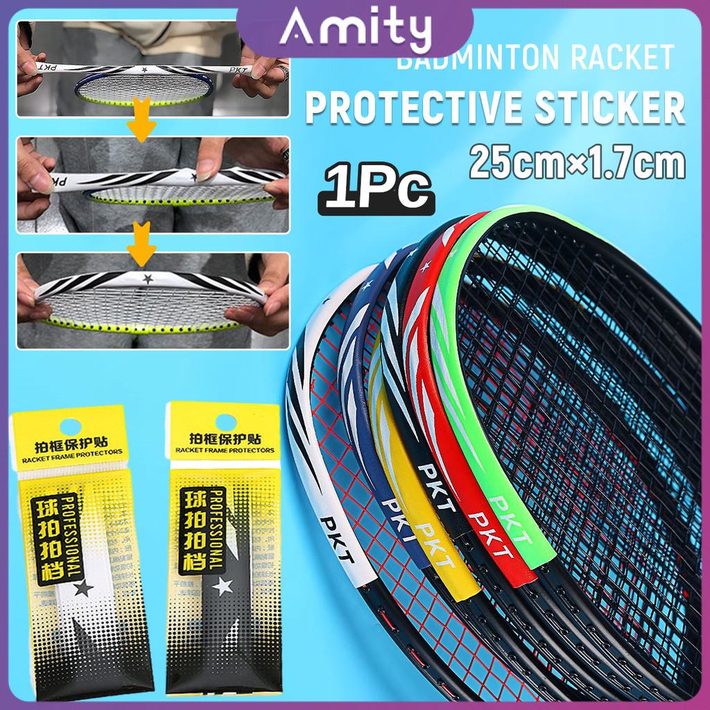 Amity Badminton Racket Head Protector Tape Racquet Guard Self Adhesive ...