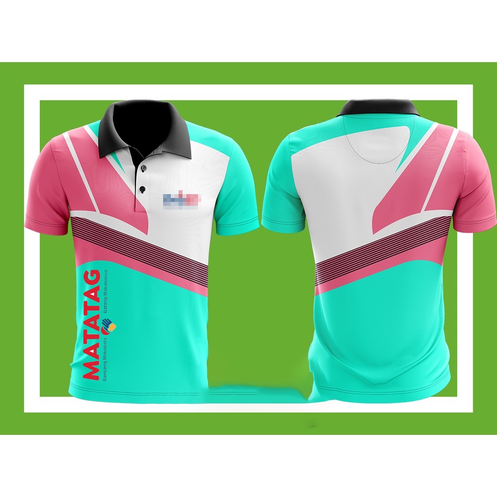2023 New MATATAG Full Sublimation Polo Shirt Code with logo | Shopee ...