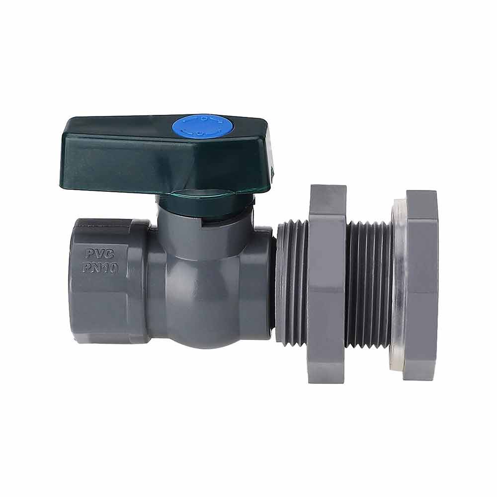 Rain Barrel Water Spigot Kit 3/4" Ball Valve and Bulkhead Fitting