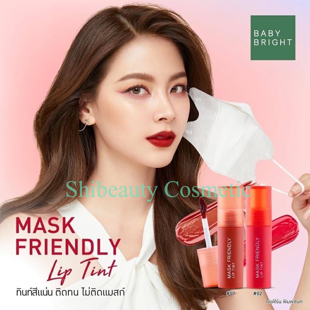 Mask Friendly Lip Tint BABY BRIGHT | Lip tint | Original Thailand ...