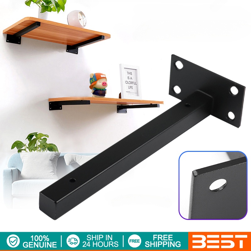 200MM Metal Shelf Bracket T Shape Concealed Bracket Fixed Wall Bracket