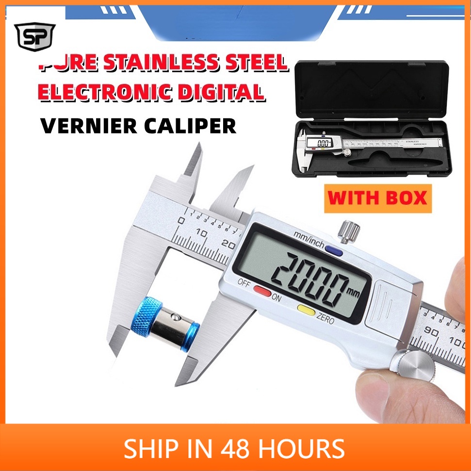 CUST Stainless Steel High Accuracy Electronic LCD Digital Display Slide ...