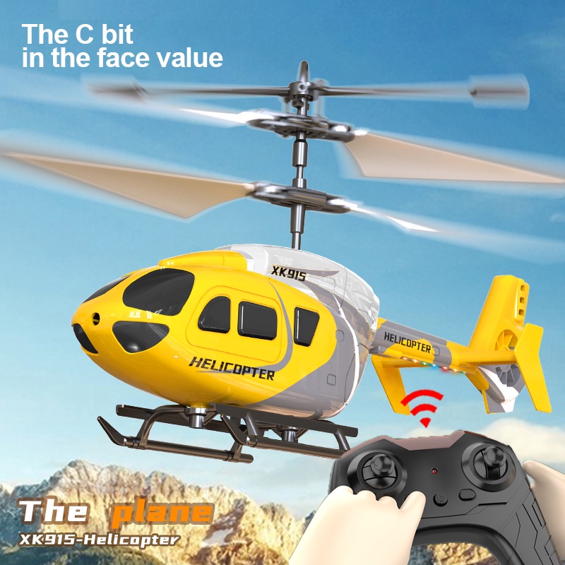 RC Helicopters Kids Remote Control Toys for Boys Electric Airplanes Model Children Aircraft