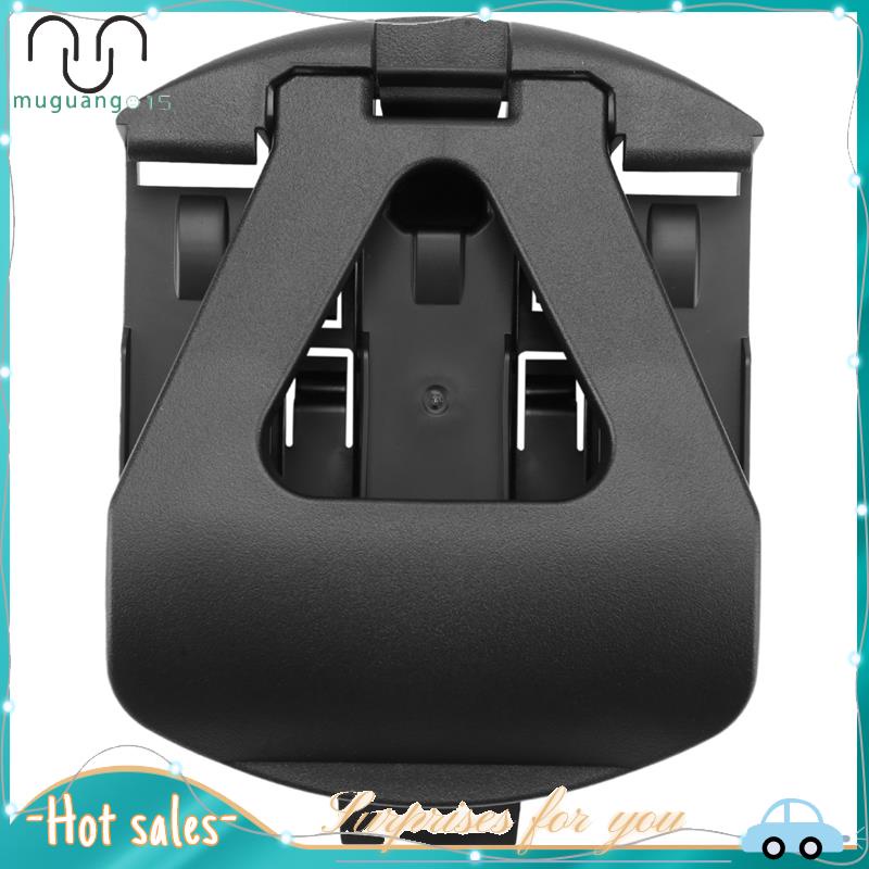 【muguang15】Black Emergency Warning Triangle Mount Bracket Holder